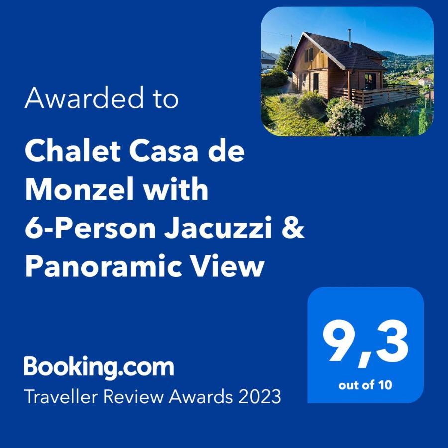 Casa De Monzel With 6-Person Jacuzzi & Panoramic View Villa La Bresse Luaran gambar