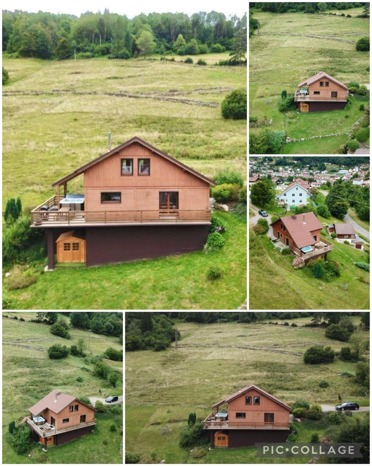 Casa De Monzel With 6-Person Jacuzzi & Panoramic View Villa La Bresse Luaran gambar