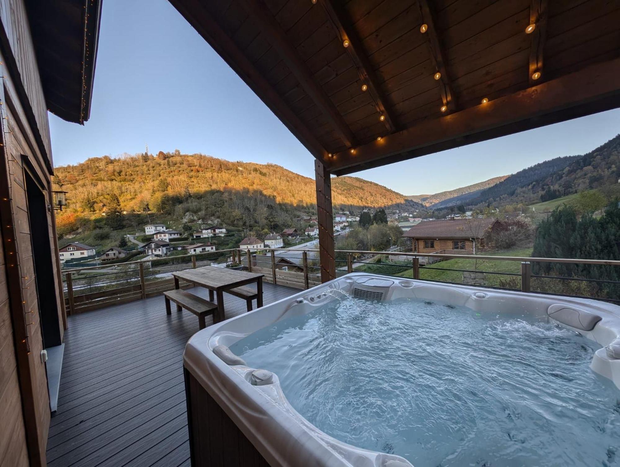 Casa De Monzel With 6-Person Jacuzzi & Panoramic View Villa La Bresse Luaran gambar