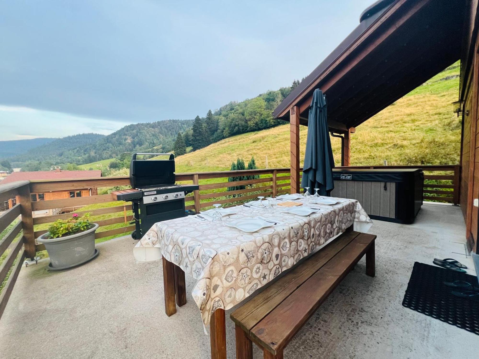 Casa De Monzel With 6-Person Jacuzzi & Panoramic View Villa La Bresse Luaran gambar
